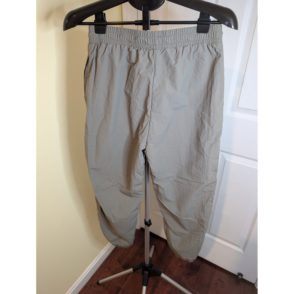 Wilo The Label Jogger Women S Sage Green Nylon Track Pants Drawstring Mesh Lined - Picture 6 of 9